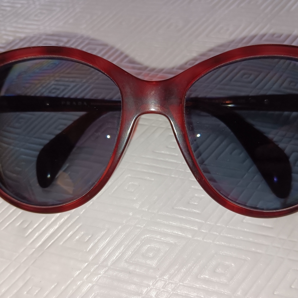 Prada Red Women's Frames Glasses.